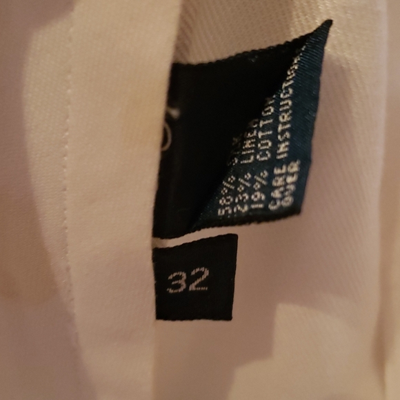 Polo Mens cream shorts sz 32 - Picture 3 of 4